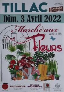 Tillac - Marché aux fleurs - 3 avril 2022