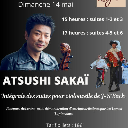 Concert Atsushi Sakaï (Tillac) 14/05/2023